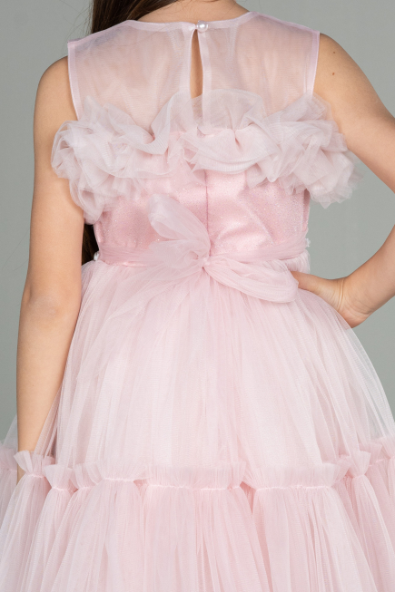 Robe de Soirée Enfants Courte Poudre ABK1707