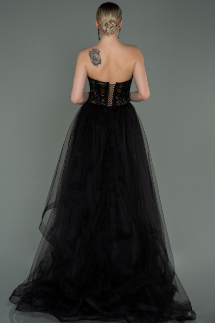 Haute Couture Longue Noir ABU3084