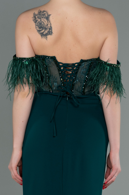 Robe De Soirée Longue Émeraude ABU3050