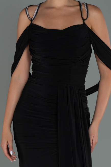 Robe de Soirée Longue Noir ABU3101