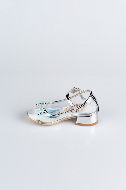 Chaussure D’enfant Peau Bleu clair HR005
