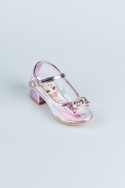 Chaussure D’enfant Peau Rose HR005