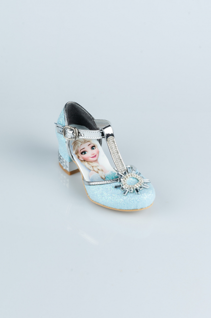 Chaussure D’enfant Bleu clair HR009