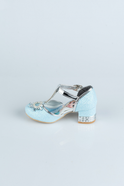 Chaussure D’enfant Bleu clair HR009