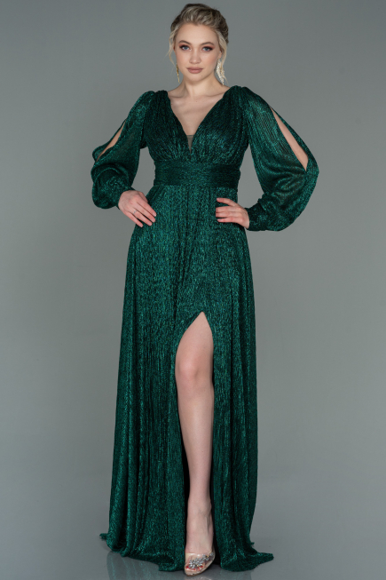 Robe De Soirée Longue Émeraude ABU2905