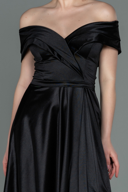 Robe de Soirée Longue Noir ABU3157