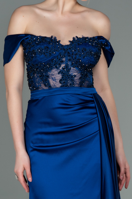 Robe De Soirée Satin Longue Parlement ABU2374