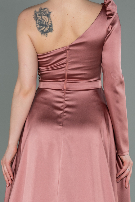 Robe De Soirée Satin Longue Pelure D'oignon ABU2610