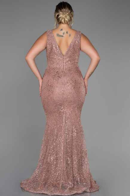 Robe de Soirée Grande Taille Longue Pelure D'oignon ABU3214