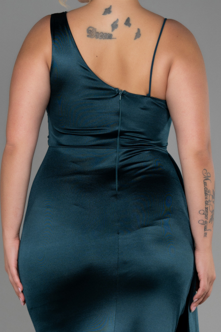 Robe Grande Taille Longue Émeraude ABU2932