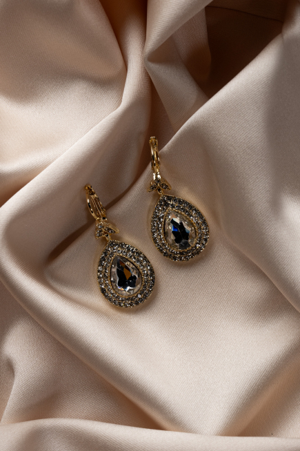 Boucle D'Oreille Or-Argent UK527