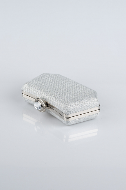 Sac de Soirée Luxe Argent SH812