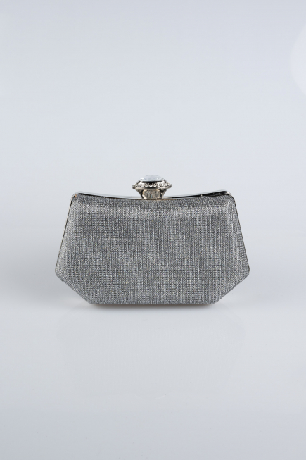 Sac de Soirée Luxe Platine SH812