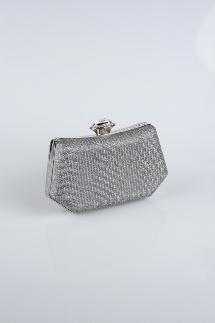 Sac de Soirée Luxe Platine SH812
