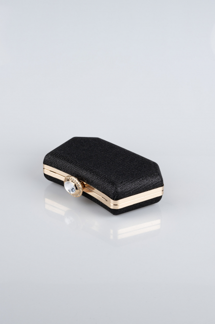 Sac de Soirée Luxe Noir-Or SH812