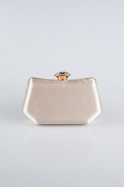 Sac de Soirée Luxe Satin Crème SH812