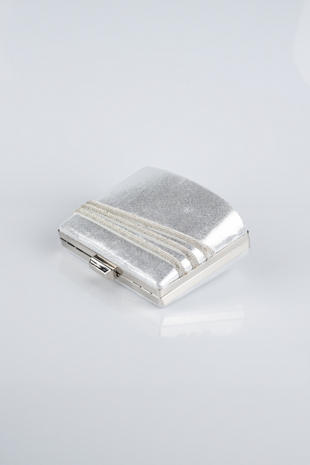 Sac de Soirée Luxe Plâtre Argent SH822
