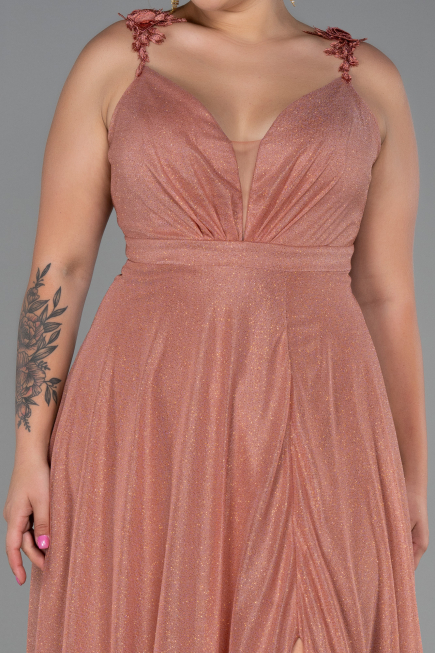 Robe de Soirée Grande Taille Longue Pelure D'oignon ABU3174