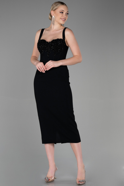 Tenue de Soirée Midi Noir ABK1819