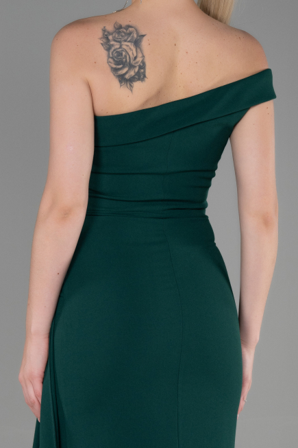 Robe Queue de Poisson Longue Émeraude ABU3324