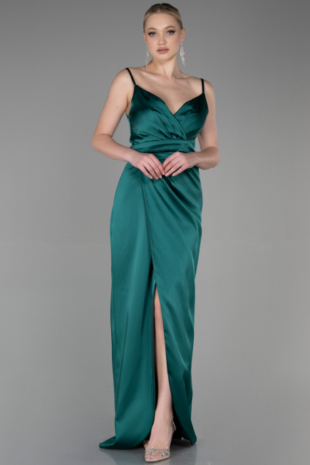 Robe De Fiançaille Longue Émeraude ABU564