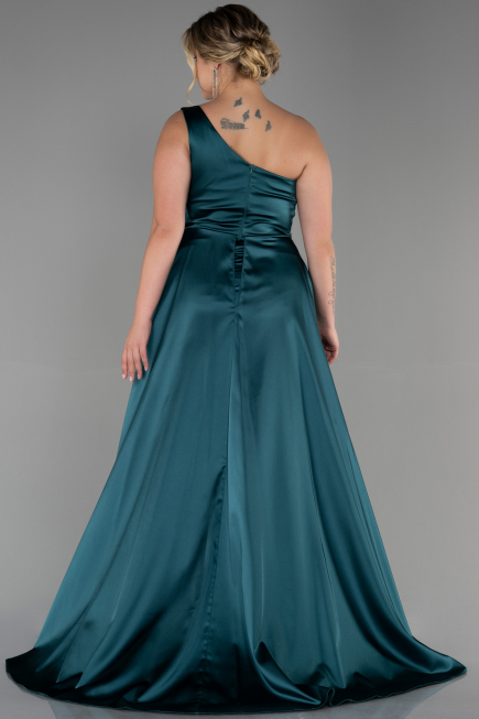 Robe Grande Taille Longue Émeraude ABU3171