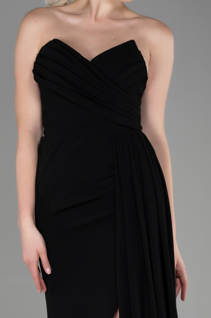 Robe de Soirée Longue Noir ABU3344