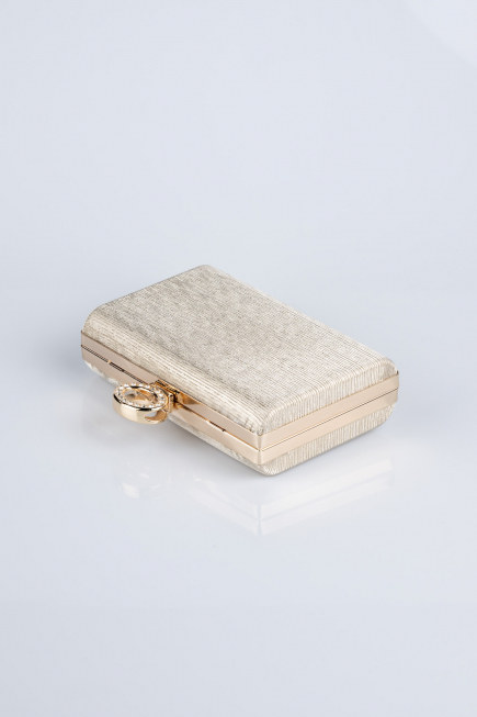 Sac de Soirée Luxe Coupe Au Laser Or SH830