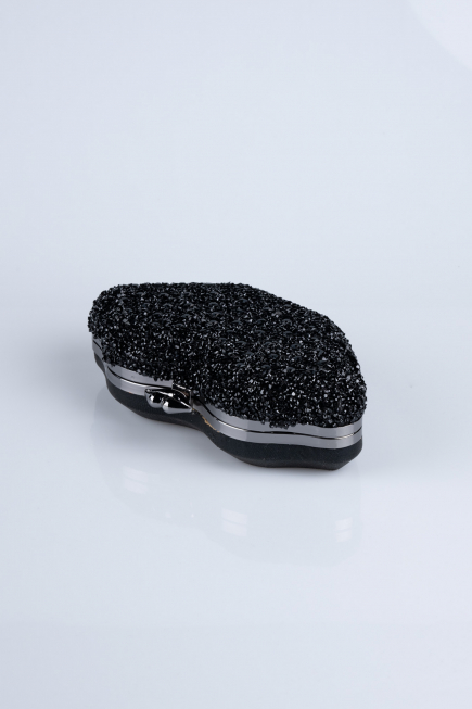 Sac de Soirée Luxe Squameuse Noir SH831