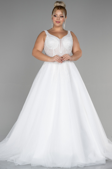 Robes de Mariage Blanc ABG029