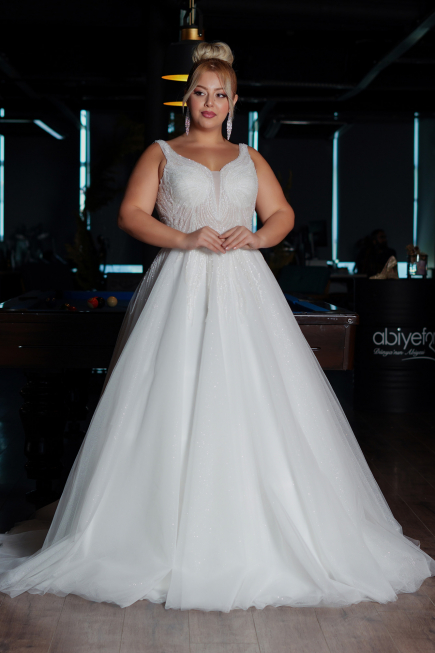 Robes de Mariage Blanc ABG029