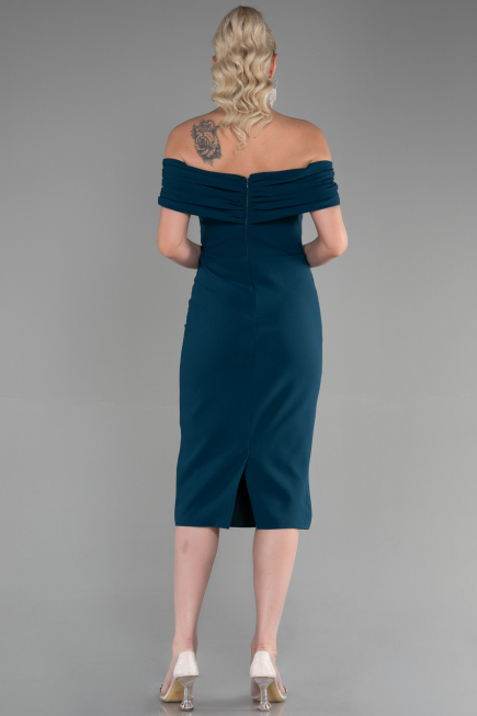 Robe de Cérémonie Midi Émeraude ABK1902