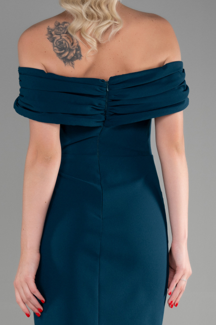 Robe de Cérémonie Midi Émeraude ABK1902