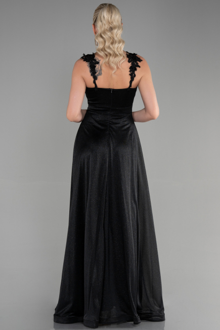 Robe de Soirée Longue Noir ABU2307