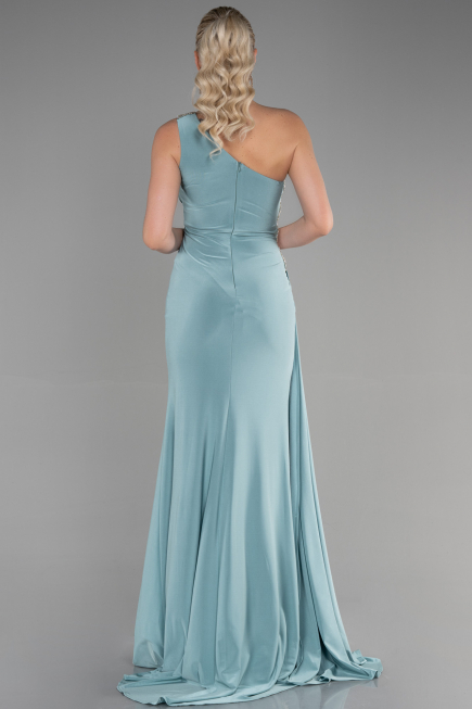 Robe De Soirée Longue Turquoise ABU2964