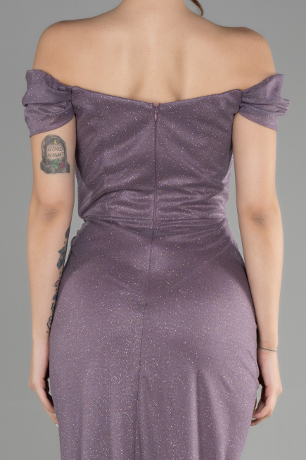 Robe de Soirée Longue Lavande ABU3473