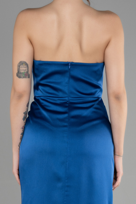 Robe de Soirée Longue Satin Parlement ABU3474