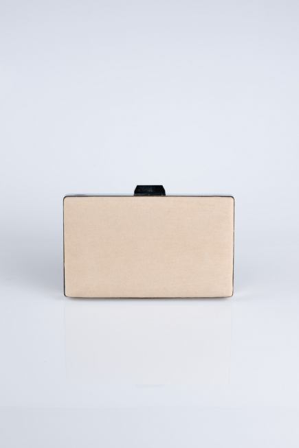 Sac de Soirée Luxe Couleur daim Vison SH801
