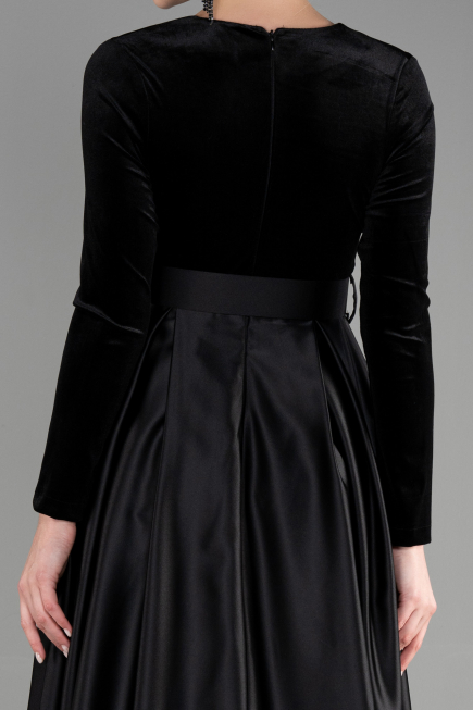 Robe de Soirée Longue Noir ABU3388