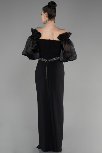 Robe de Soirée Longue Noir ABU3508