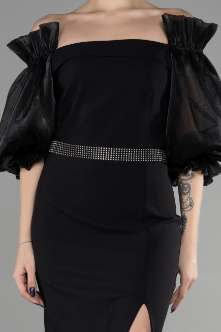 Robe de Soirée Longue Noir ABU3508