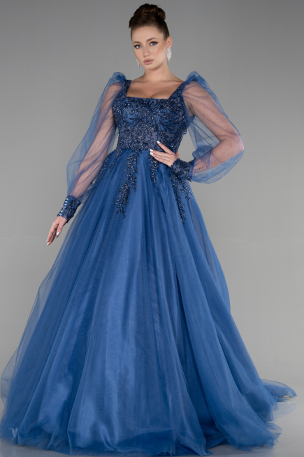 Haute Couture Longue Indigo ABU2791