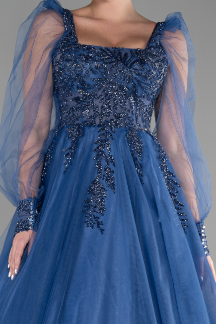 Haute Couture Longue Indigo ABU2791