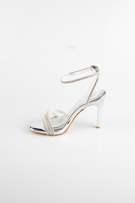 Chaussure de soirée Avec Mirroir Argent AB8003