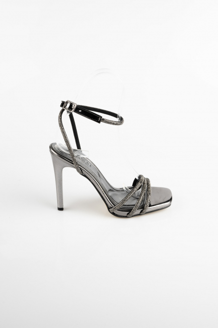 Chaussure de soirée Avec Mirroir Platine AB8003