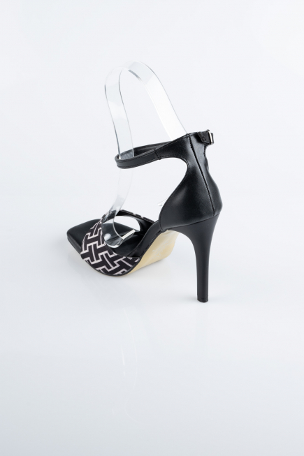 Chaussure de soirée Cuir Noir AB8004