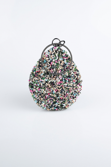 Sac de Soirée Luxe Pierreux Rinçage SH833