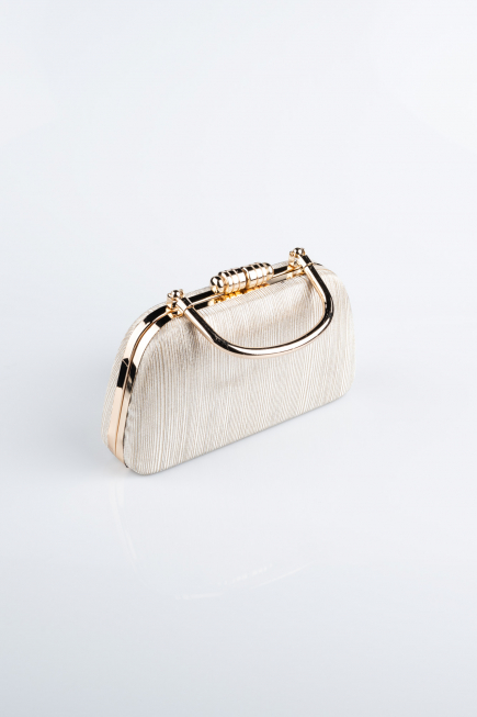 Sac de Soirée Coupe Au Laser Or SH839