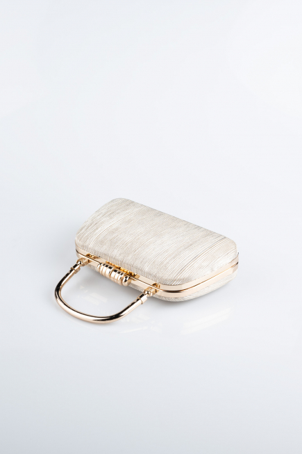 Sac de Soirée Coupe Au Laser Or SH839