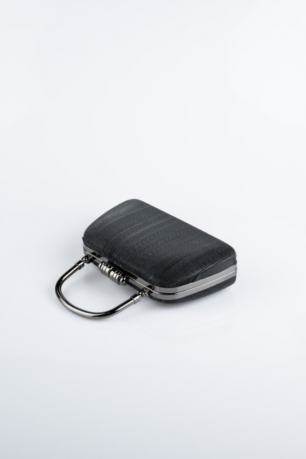 Sac de Soirée Coupe Au Laser Noir SH839